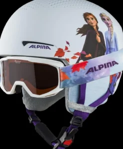 Alpina ZUPO DISNEY FROZEN II skihjelm og brille børn