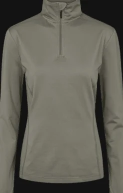 MCKINLEY MIO ½-ZIP MIDLAYER DAME